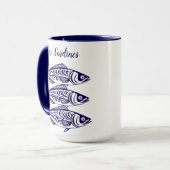 Sardines-Blue Hawaiian Mok (Voorkant links)
