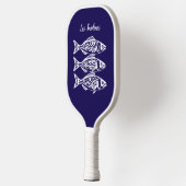 Sardines-Blue Hawaiian Pickleball Paddle (Links)