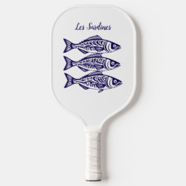 Sardines-Blue Hawaiian Pickleball Paddle