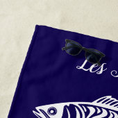 Sardines-Blue Hawaiian Strandlaken (In situ)