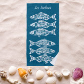 Sardines-Blue Hawaiian Strandlaken