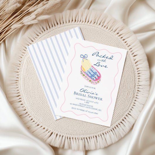 Sardines Bruiloft Met Liefde Kaart