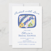 Sardines Bruiloftsfeest Vol Met Liefde Kaart (Voorkant)