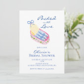 Sardines Bruiloftsfeest Vol Met Liefde Kaart (Staand voorkant)