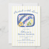 Sardines Bruiloftsfeest Vol Met Liefde Kaart (Voorkant)