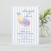 Sardines Bruiloftsfeest Vol Met Liefde Kaart (Staand voorkant)