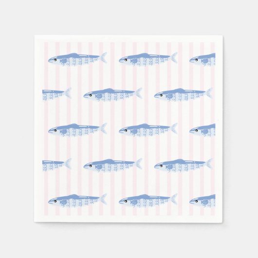 Sardines Bruiloftsfeest Vol Met Liefde Servet (Voorkant)