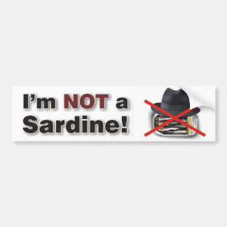 Sardines Bumpersticker