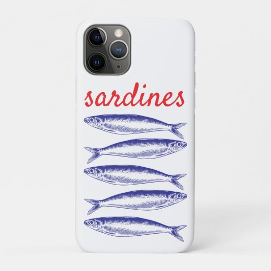 Sardines Case-Mate iPhone Case (Achterkant)