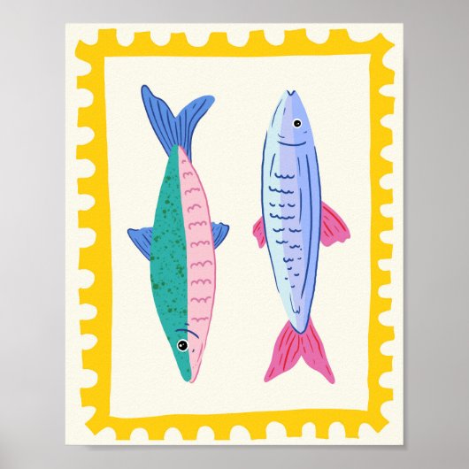 Sardines Duo Poster (Voorkant)