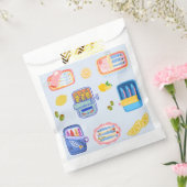 Sardines en citroenen bedankzakje (Gezegeld)