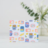 Sardines en Citroenen Briefkaart (Staand voorkant)