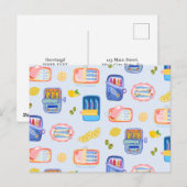 Sardines en Citroenen Briefkaart (Voorkant / Achterkant)