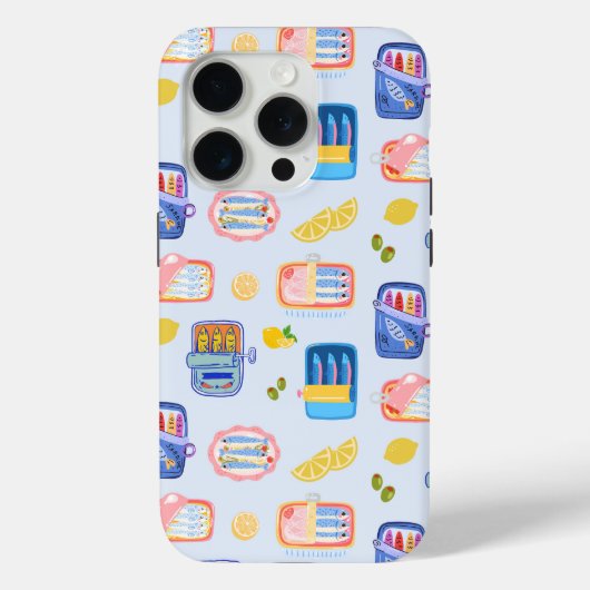 Sardines en citroenen Case-Mate iPhone case (Achterkant)