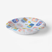 Sardines en Citroenen Papieren Kommen (Gebogen)