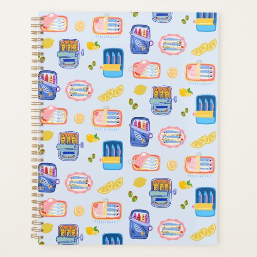 Sardines en citroenen planner (Voorkant)