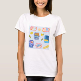 Sardines en citroenen t-shirt