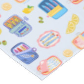 Sardines en citroenen tafelkleed (Gekanteld)