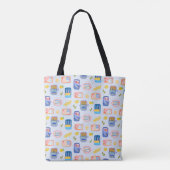 Sardines en Citroenen Tote Bag (Achterkant)
