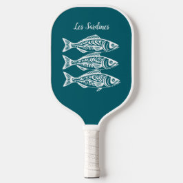 Sardines-Hawaiiaans Blauwgroen Pickleball Paddle