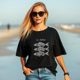 Sardines-Hawaiiaanse Tribal-Fisherman Mode T-shirt