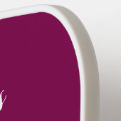 Sardines-Hawaiian Fisherman Core Wijnkleur Pickleball Paddle (Links Detail)