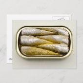Sardines in blik briefkaart (Voorkant / Achterkant)