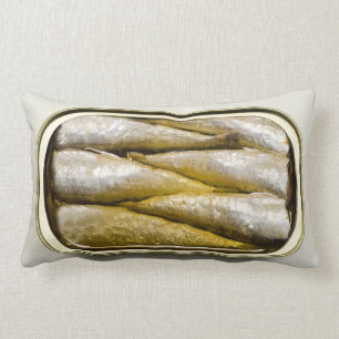 Sardines in blik kussen