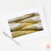Sardines in blik rechthoekige sticker (Envelop)