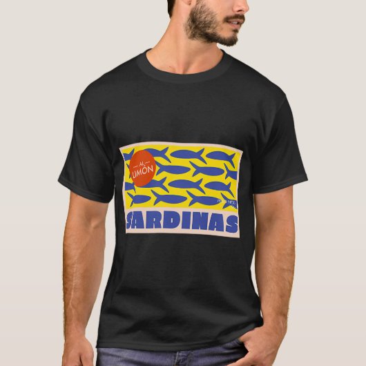 Sardines in citroen t-shirt (Voorkant)