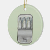 Sardines in een blik keramisch ornament (Links)
