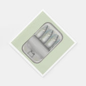 Sardines in een blik servet (Hoek)