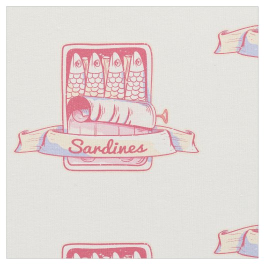 Sardines in een blik stof (Close Up)