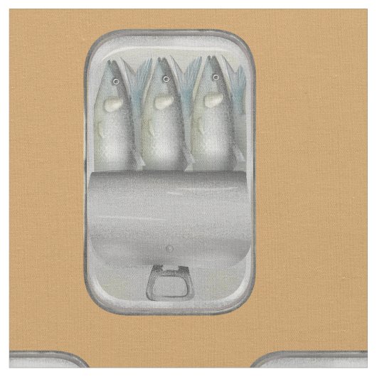 Sardines in een blik stof (Close Up)
