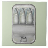 Sardines in een blik tegeltje (Voorkant)