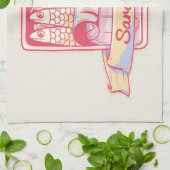 Sardines in een blik theedoek (Gevouwen)