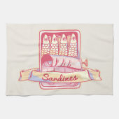 Sardines in een blik theedoek (Horizontaal)