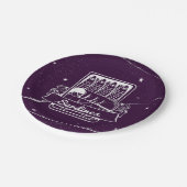 Sardines in een blik Verontwaardigd Papieren Bordje (Gekanteld)