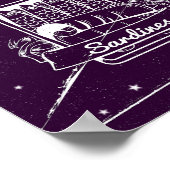 Sardines in een blik Verontwaardigd Poster (Hoek)