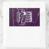 Sardines in een blik Verontwaardigd Rechthoekige Sticker (Tas)