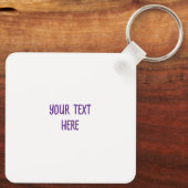 Sardines in een blik Verontwaardigd Sleutelhanger (Achterkant)