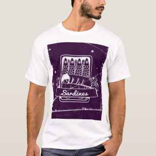 Sardines in een blik Verontwaardigd T-shirt