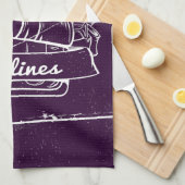 Sardines in een blik Verontwaardigd Theedoek (Quarter Fold)