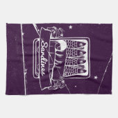 Sardines in een blik Verontwaardigd Theedoek (Horizontaal)