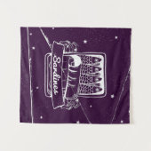 Sardines in een blik Verontwaardigd Wandkleed (Voorkant (horizontaal))