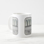 Sardines in een blikje koffiemok (Voorkant links)