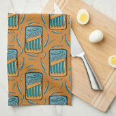 Sardines in mosterd theedoek (Quarter Fold)