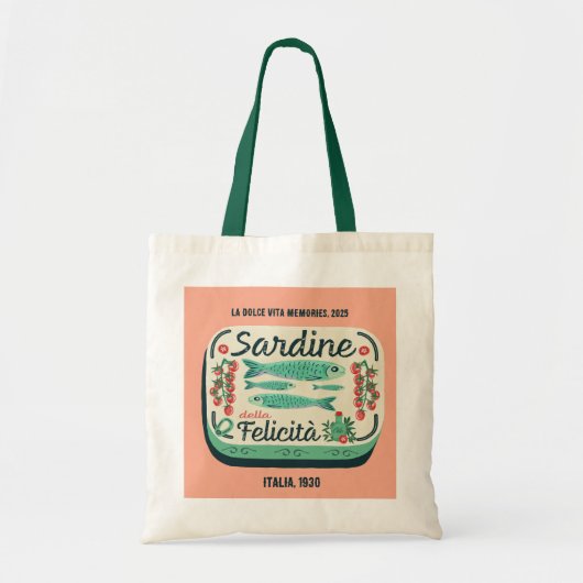  Sardines, Italiaanse reisherinneringen Tote Bag (Voorkant)