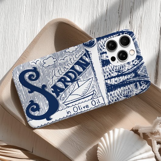 sardines-kern voor visconserven Case-Mate iPhone case