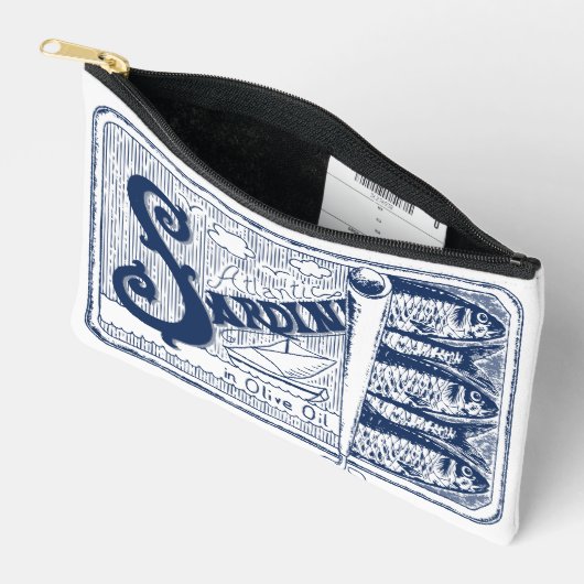 sardines-kern voor visconserven etui (Open)